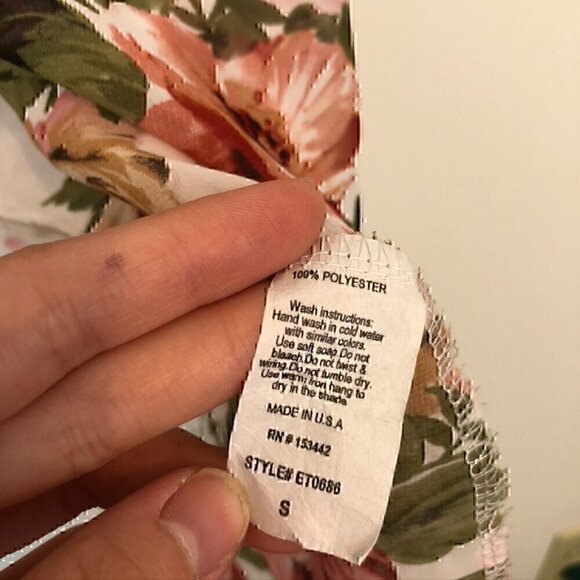 WINDSOR Cream Ivory Pink Floral Sheer Short Sleeve Oversized Kimono Cardigan Top - Picture 9 of 10